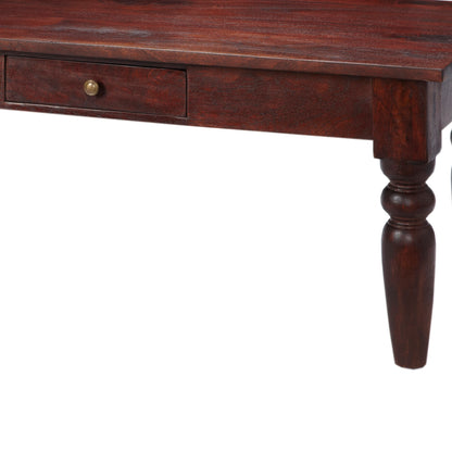 Oxford Mahogany Mango Wood Coffee Table 1 Drawer