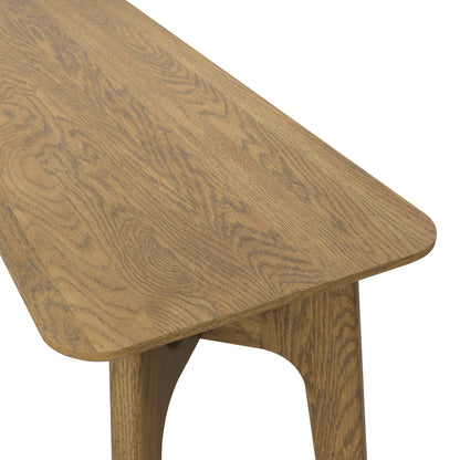 Boyle Dark Brown Wood Console Table