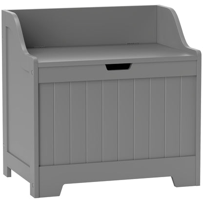 Ralofa Grey Home Storage Chest With 61 Litre Capacity