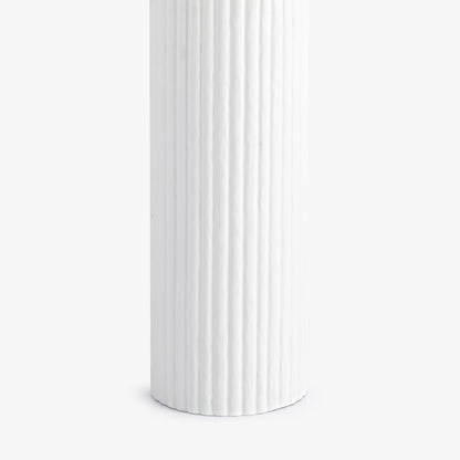Verona Ochre Ceramic Ribbed Ceramic Table Lamp