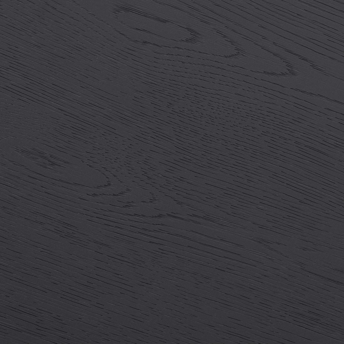 Sorrento Black Wood Ribbed Round Accent Table