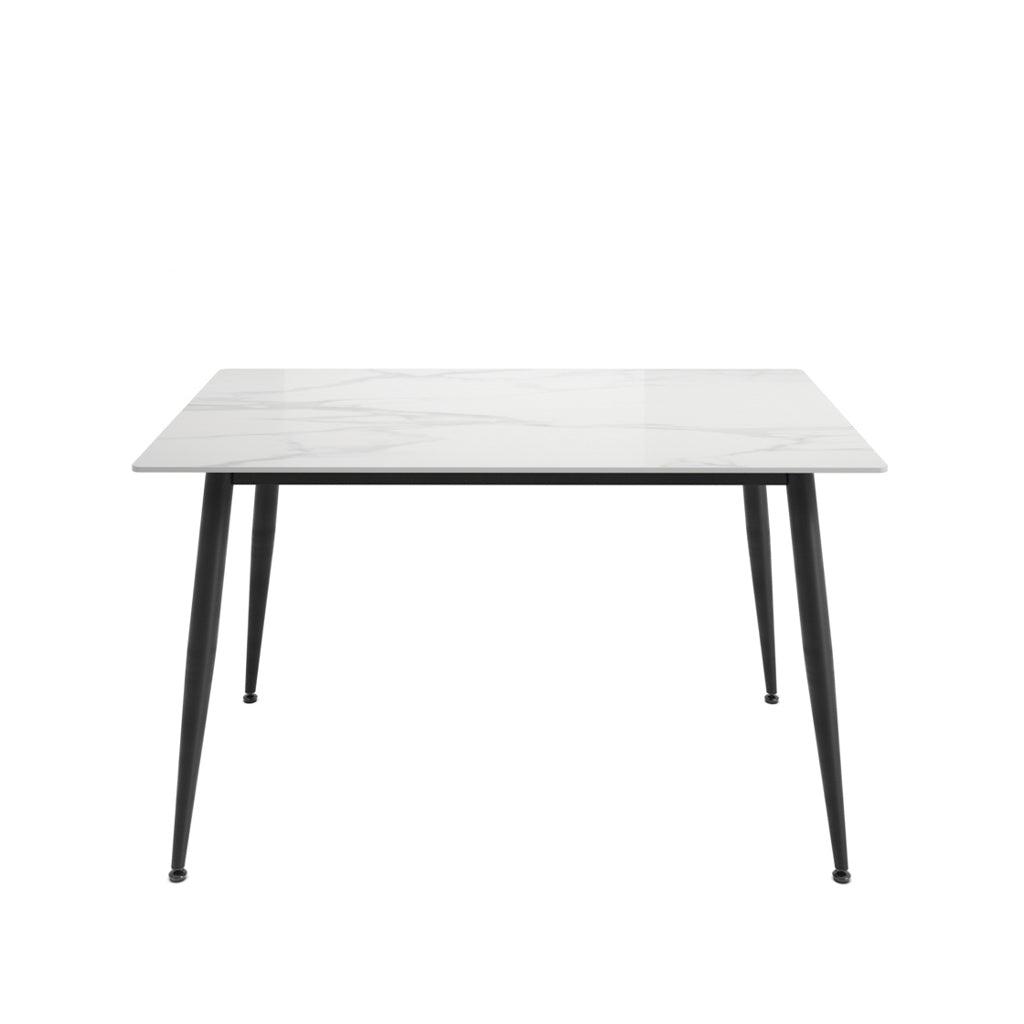 Bramblewood 4 Seater Marble Effect Dining Set Table and 4 Chairs