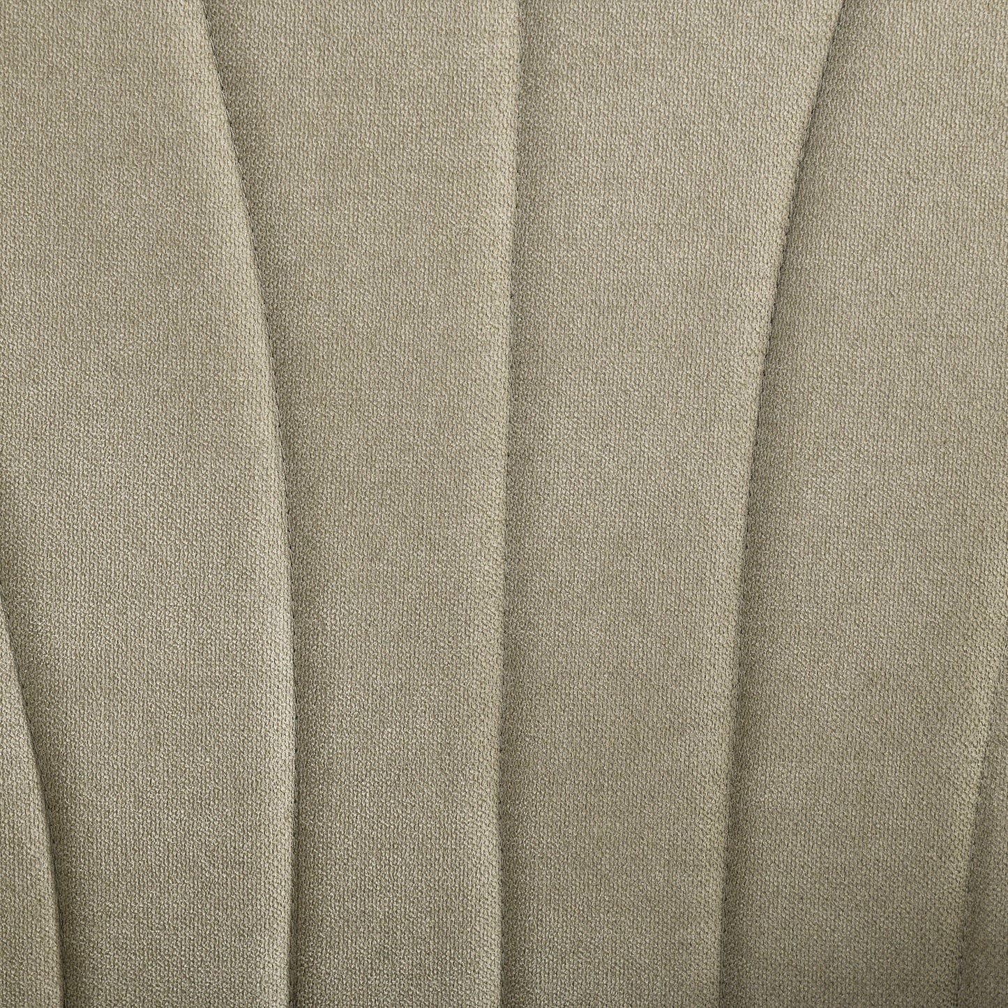 Vikene Coni Fabric Beige Accent Armchair With Rolled Arms And Wooden Legs