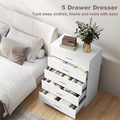 Belatera High Gloss White 3 Piece Bedroom Furniture Set Wardrobe Chest of Drawers And Bedside Table