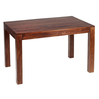 Phuket 120cm Dark Mango Wood Small Dining Table