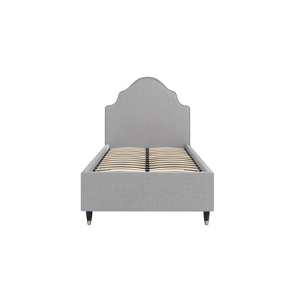 Monterey Light Grey Single Bed