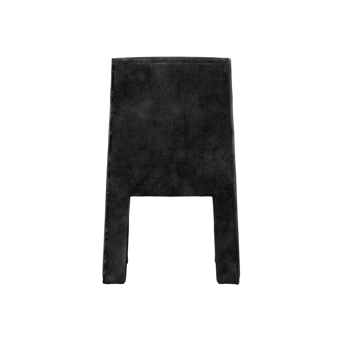 Midleton Retro Upholstered Black Chenille Ribbed Accent Chair