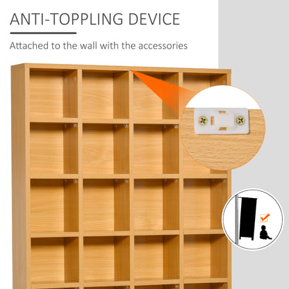 Dimo Tasu Wood Beech Adjustable CD Storage Unit