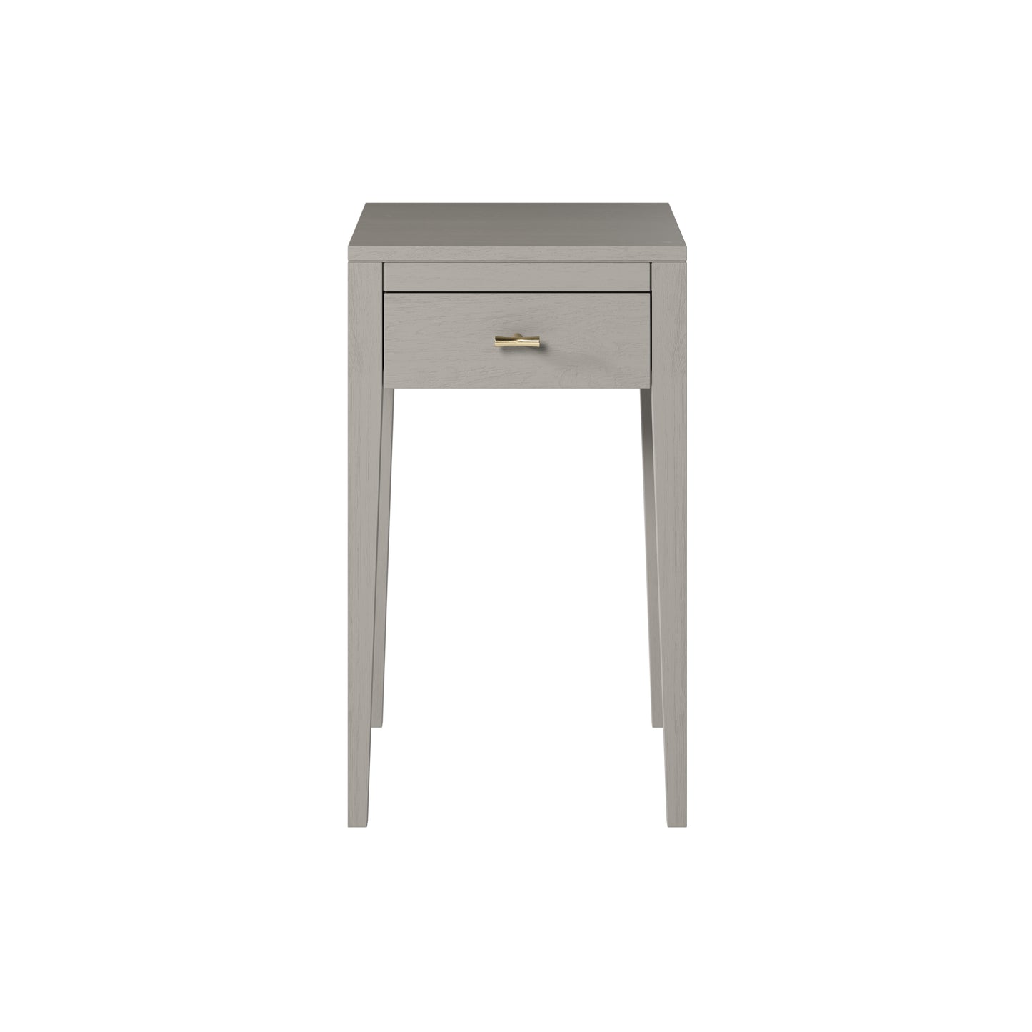 Olinda Mist Grey Wood Grain 1 Drawer Bedside Table