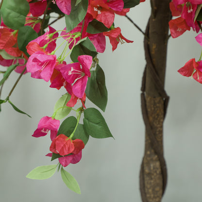 Lecole Pair Of Artificial Murraya Blossom Trees In Pots 120cm Red