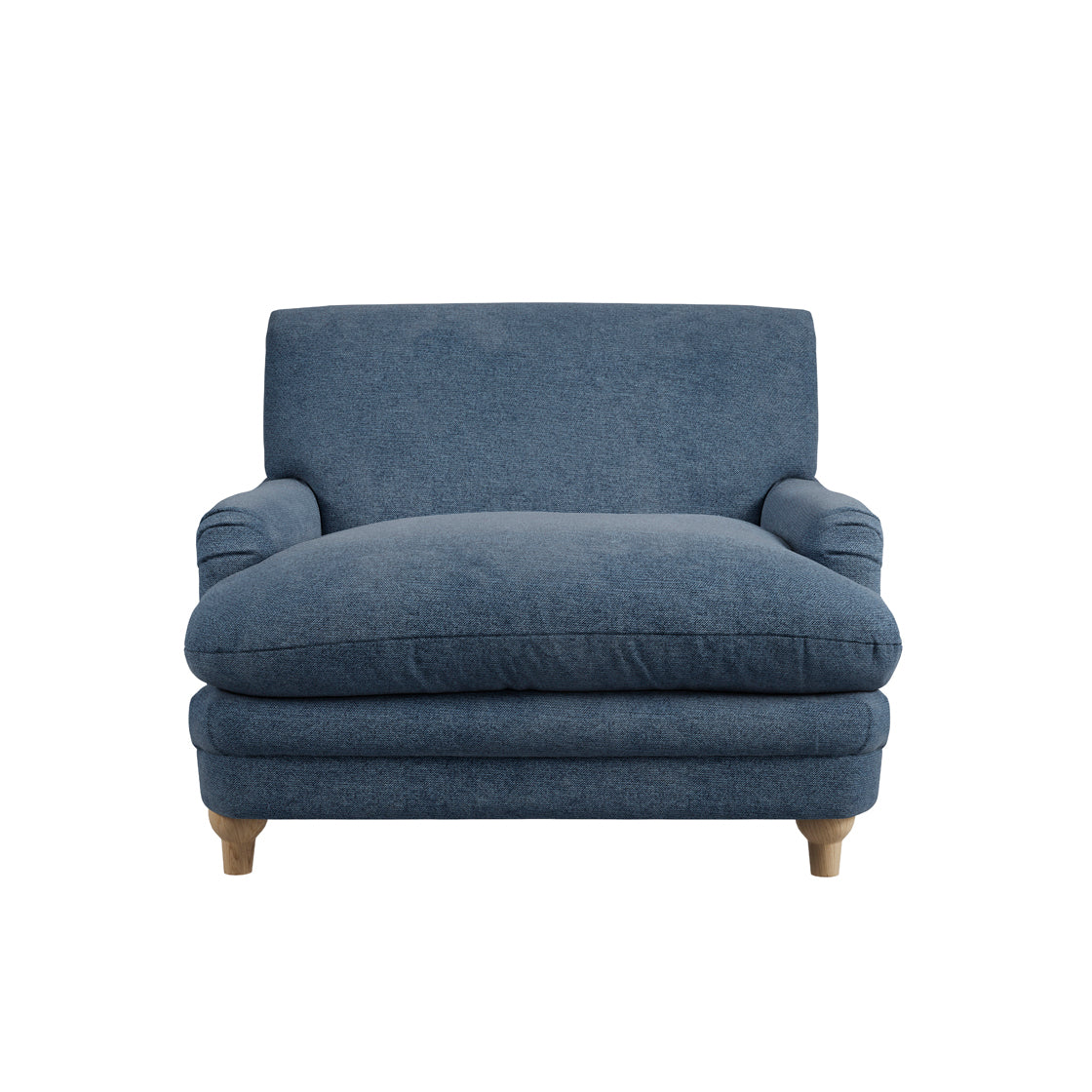 Bambola Retro Denim Blue Cushioned Armchair