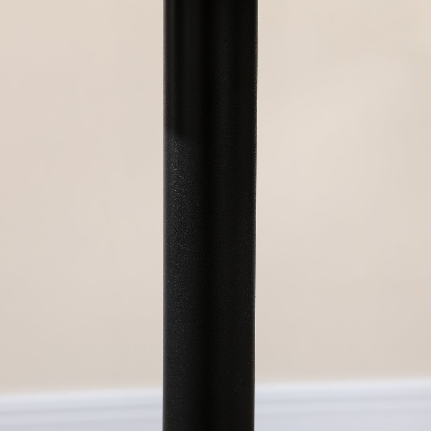 Reveva 70cm Metal Black Minimal Round Dining Table For 2