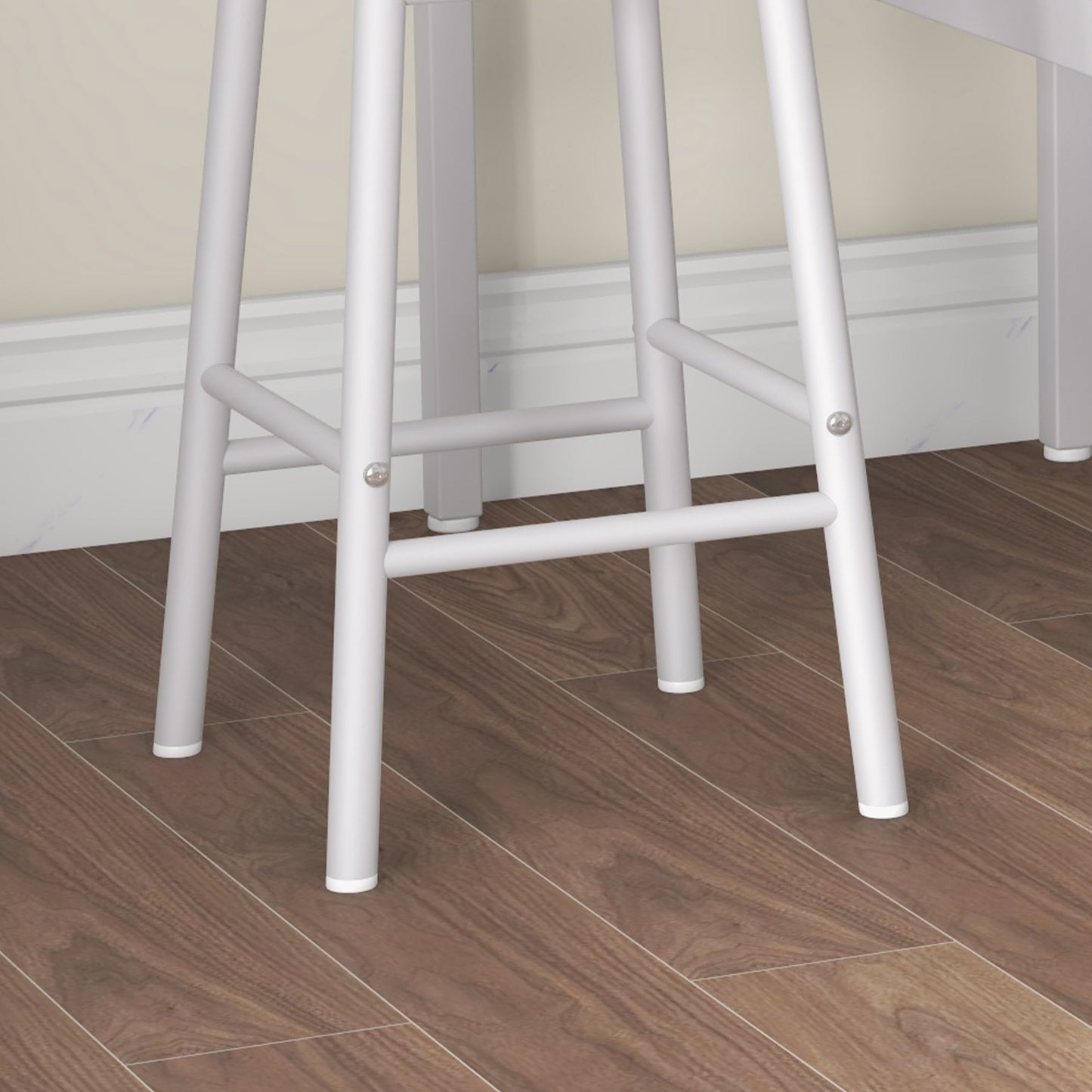 Faro Wooden Oak 3 Piece Industrial Bar Table And Stool Set