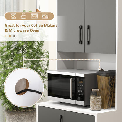 Saseve Wooden Grey Modern Kitchen Cupboard With 3 Drawers And OFauxn Counter