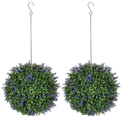 Liropa Neyo Set Of 2 Artificial UV Resistant Topiary Ball Plants