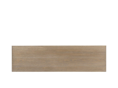 Pirineus Weathered Oak Ribbed 3 Door Sideboard