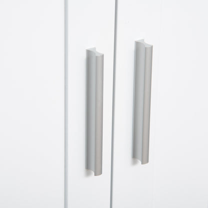 Vaco Modern White Bathroom Floor Storage Cabinet