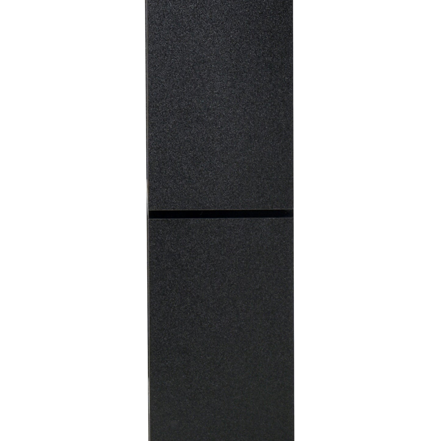 Rotolu Bado Wood Black 8 Tier Freestanding Grid Bookcase With Anti Tip Design