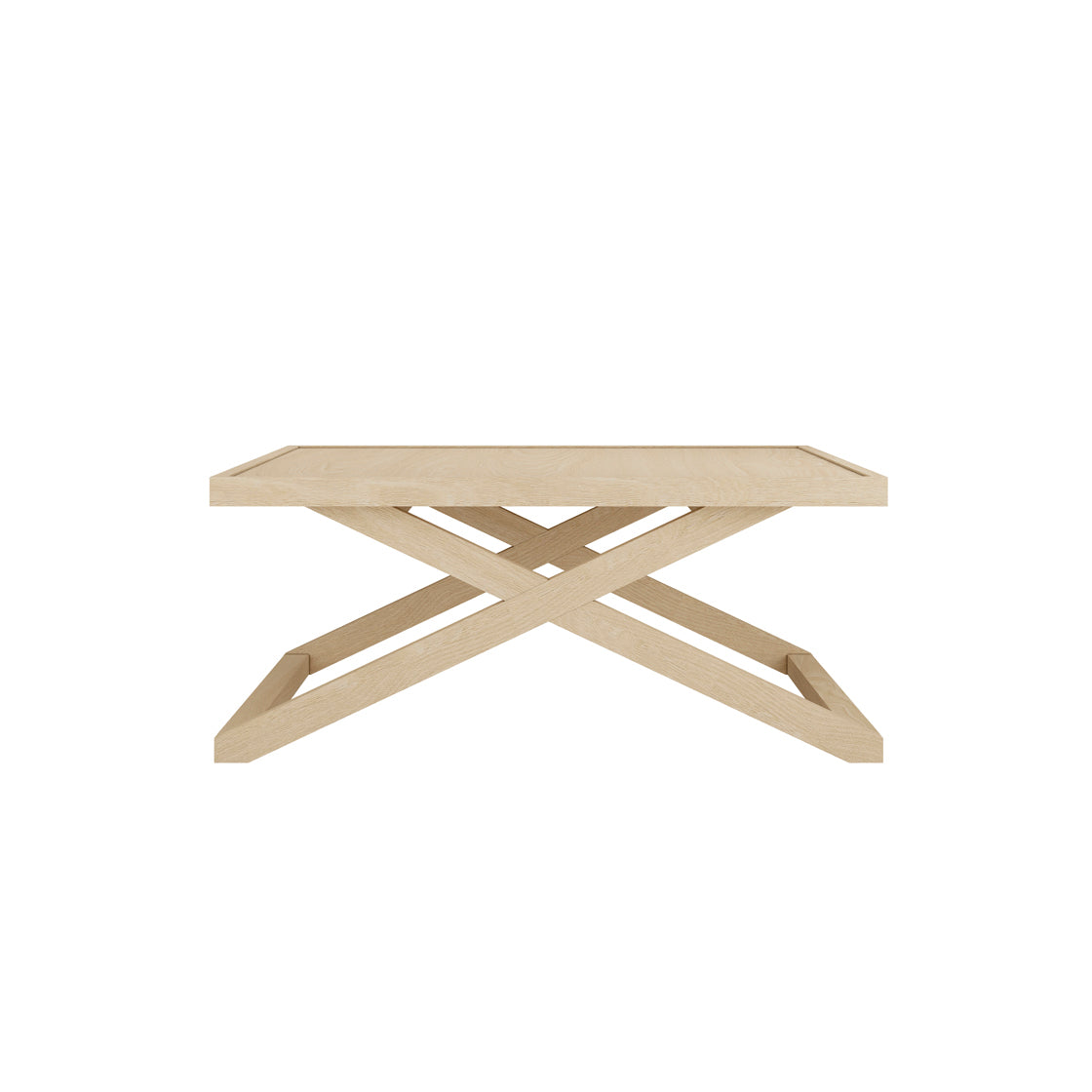 Enniscorthy Small Blonde Coffee Table X Frame