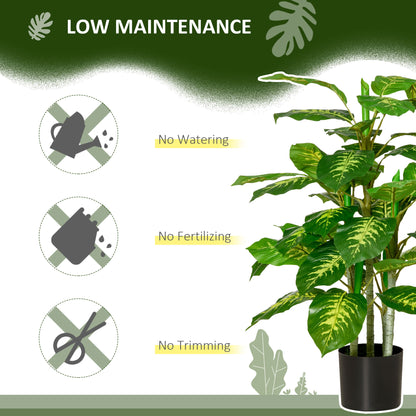 Sumi Lono Set Of 2 Artificial Evergreen Style Trees Supplied In Nursery Pots Green