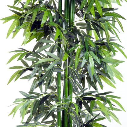 Marifa Artificial Bamboo Style Tree In Pot For Interior Planters And Office Spaces
