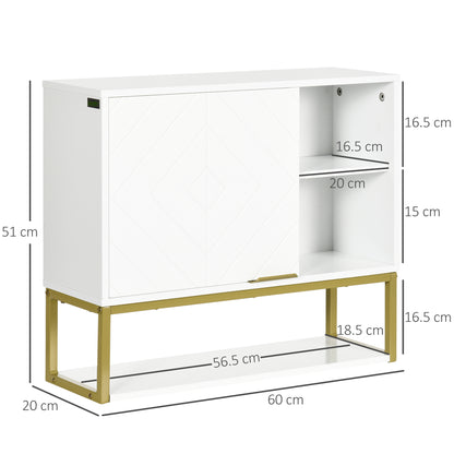 Lifi Over Toilet Wall Mounted Storage Cabinet With Door And Adjustable Shelves White