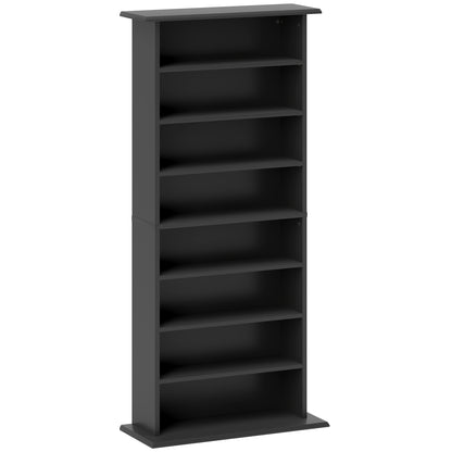 Kael Cori Wood Black CD Storage Unit With 360 Disc Capacity