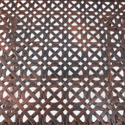 Pabasa Vintage Inspired Metal Bronze Single Outdoor Rocking Armchair
