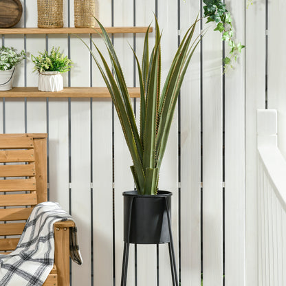 Lisu Raha Artificial Agave Style Succulent Plant In Pot For Indoor Or Outdoor Placement