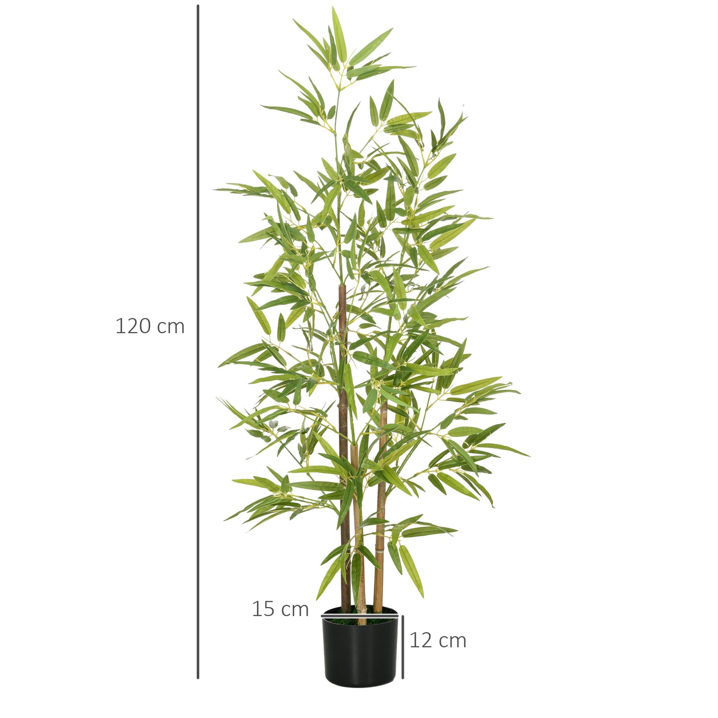 Have Artificial Bamboo Style Tree Supplied In Pot H8 120cm