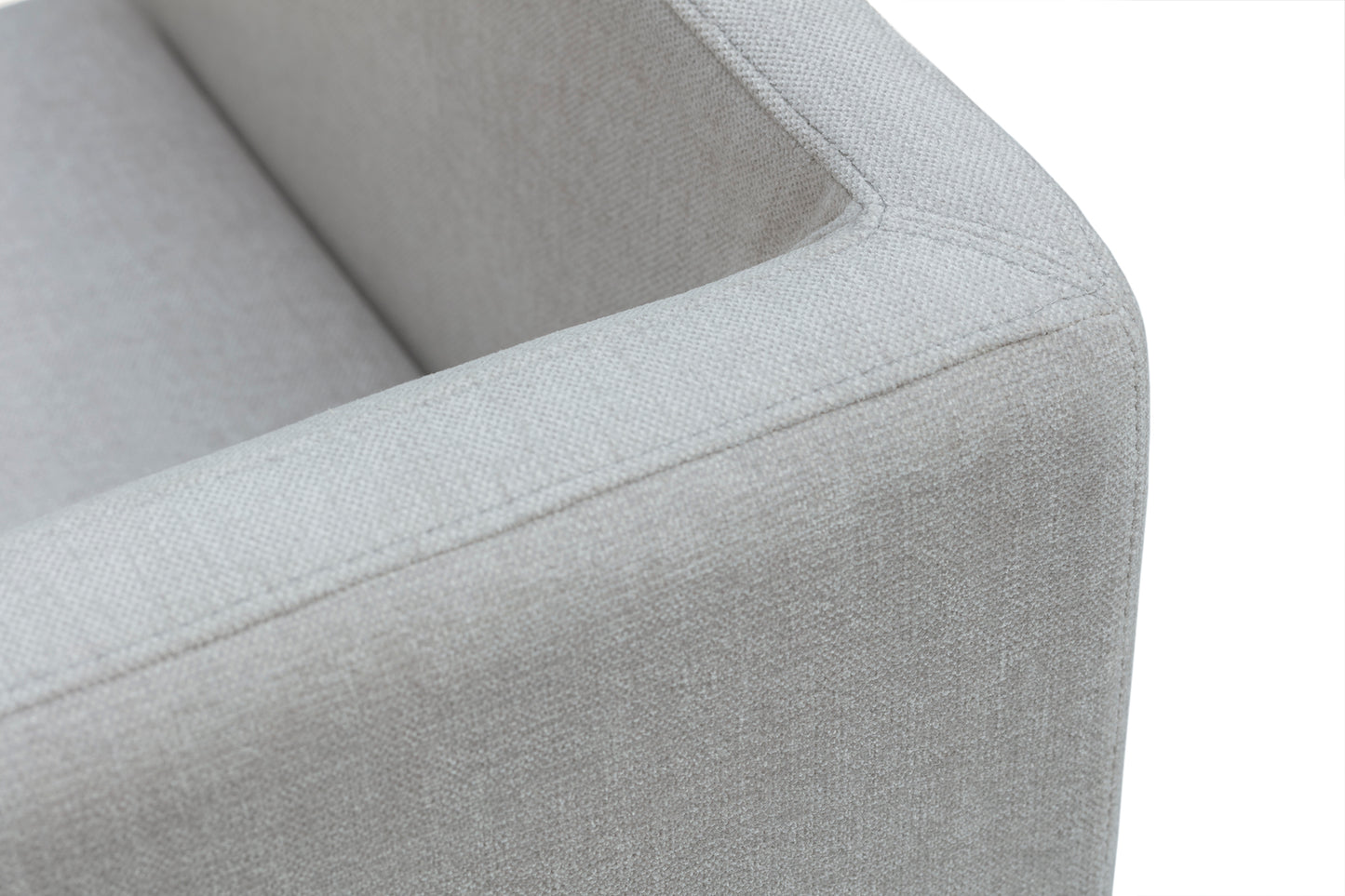 Jacarei Natural Linen and Oak Accent Chair