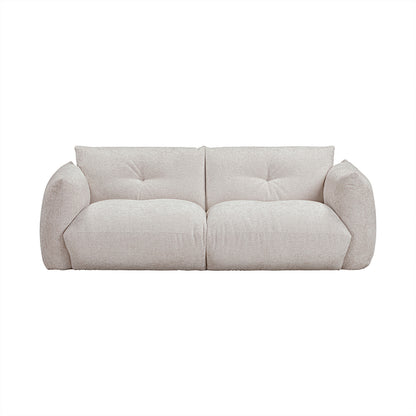 Camden Cosy Natural Upholstered 3 Seater Sofa