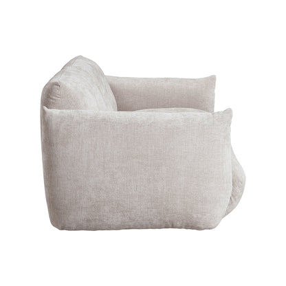 Camden Cosy Natural Upholstered 3 Seater Sofa