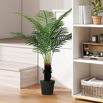 Sule Artificial Areca Palm With Compact Leaf Form In Pot H8 120cm Green