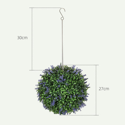 Liropa Neyo Set Of 2 Artificial UV Resistant Topiary Ball Plants