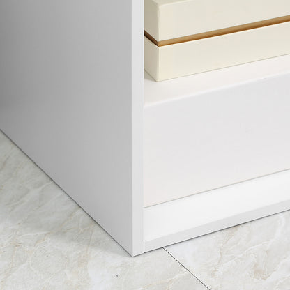 Yora Wood White 3 Tier 6 Cube Storage Bookcase