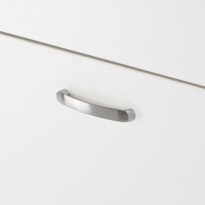 Ravettu 120cmWooden White L Shaped Corner Desk With Storage Compartments Drawer And Cabinet