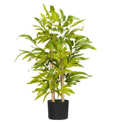Fike Compact Artificial Bamboo Desk Tree In Pot For Indoor Display 60cm