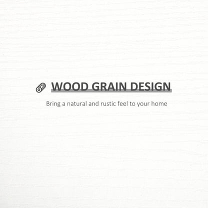 Yosa Toli Wood White Set Of 3 U ShaFauxd Floating Shelves 80 cm Wall Mounted