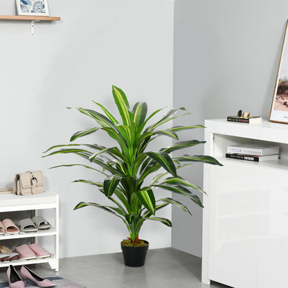Pala Artificial Indoor Green Plant In Decorative Pot H8 110cm