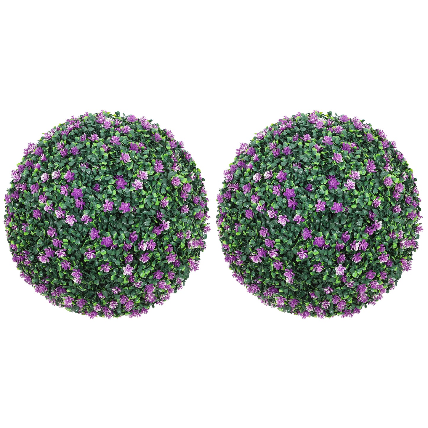 Safiri Difi Set Of 2 Artificial Boxwood Ball Plants For Decorative Use