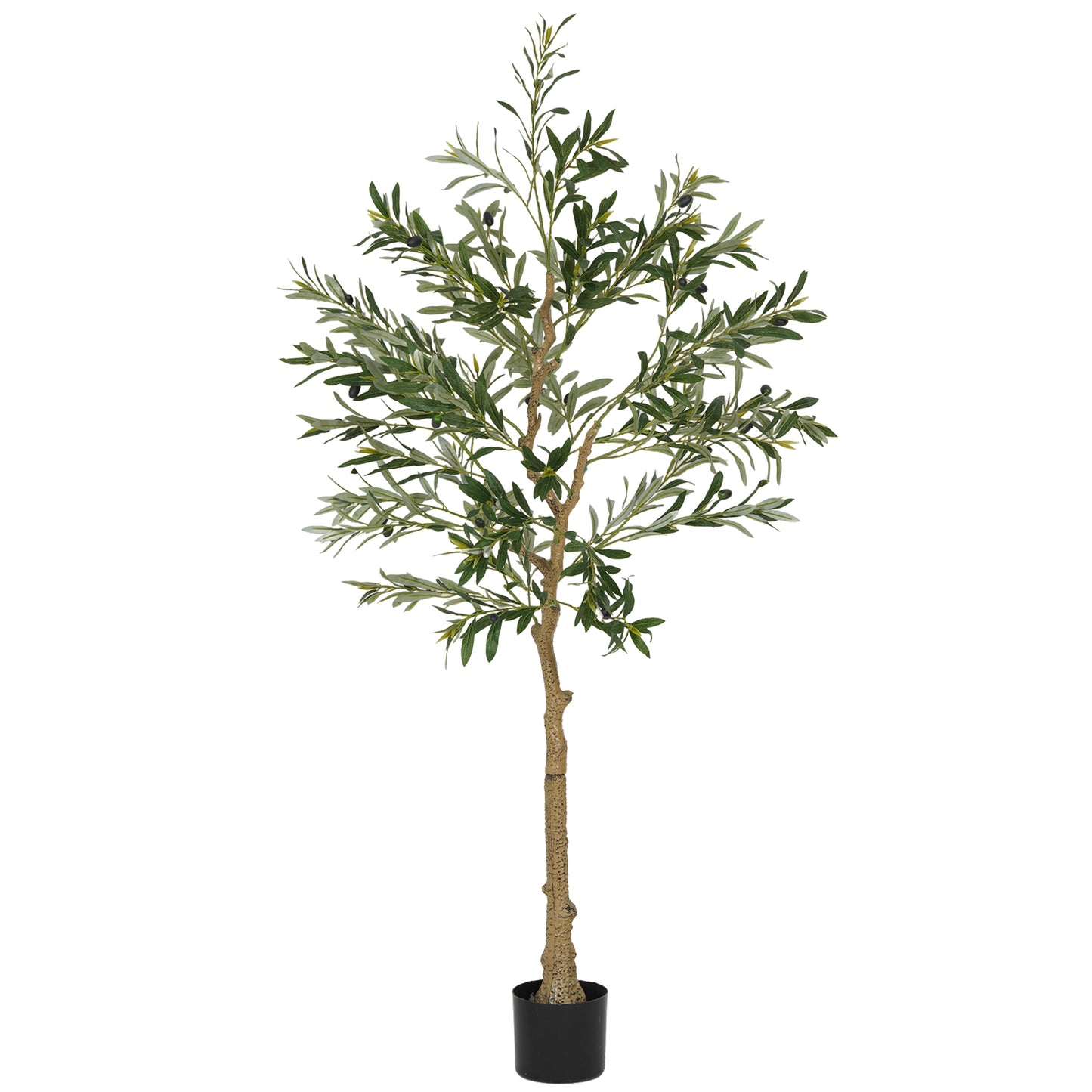 Toradi Artificial Olive Style Tree With Silk Leaf Finish
