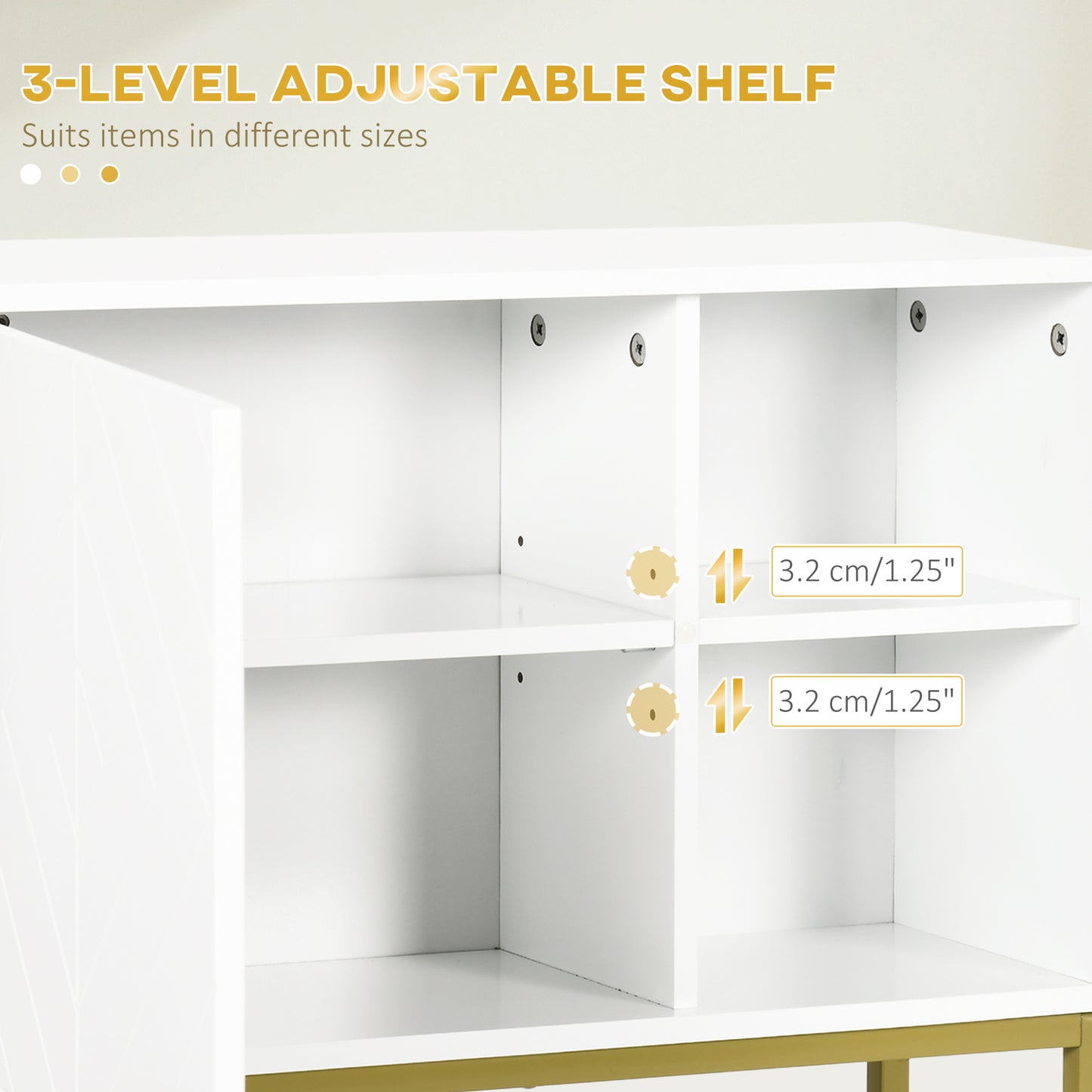 Lifi Over Toilet Wall Mounted Storage Cabinet With Door And Adjustable Shelves White