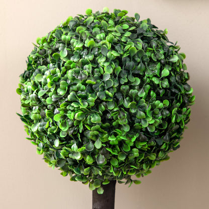 Losasa Zimo Set Of 2 Artificial Boxwood Ball Trees Suitable For Indoor Or Outdoor Settings
