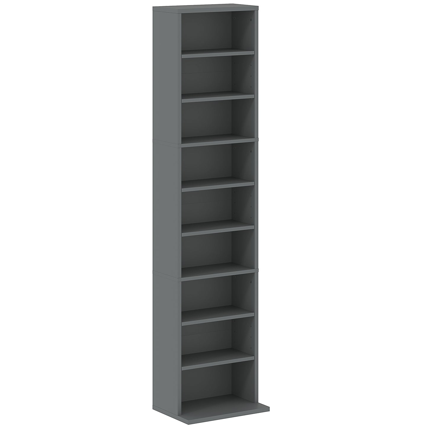 Hato Vimi Wood Grey Narrow CD Storage Unit With 260 Disc Capacity