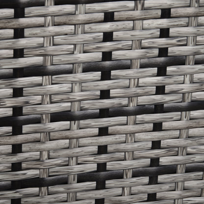 Roso Naba Rattan Grey Outdoor Armchair With Cushion