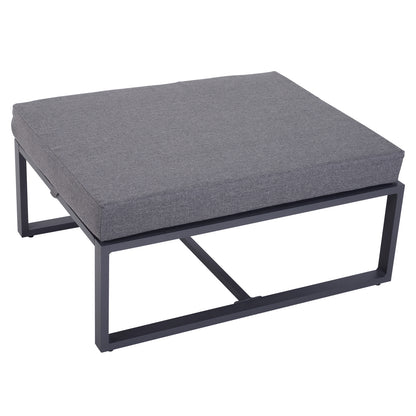 Nimavi 6 Seater Outdoor Sofa Set with Coffee Table Chair and Stool
