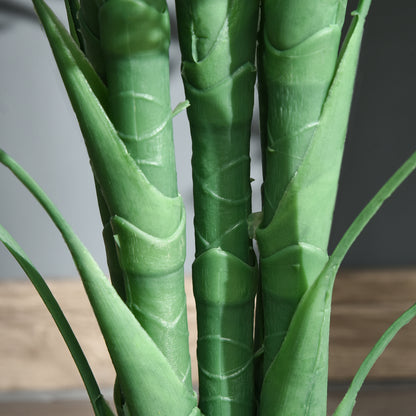 Vavi Artificial Green Palm Style Tree In Nursery Pot For Home And Office Styling