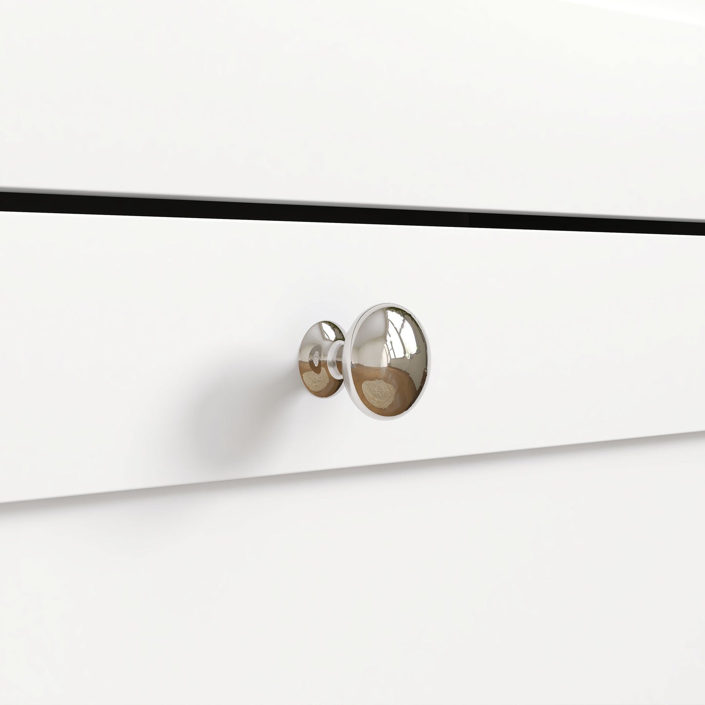 Lori Wooden White Natural Top Shoe Cabinet With 2 Flip Drawers