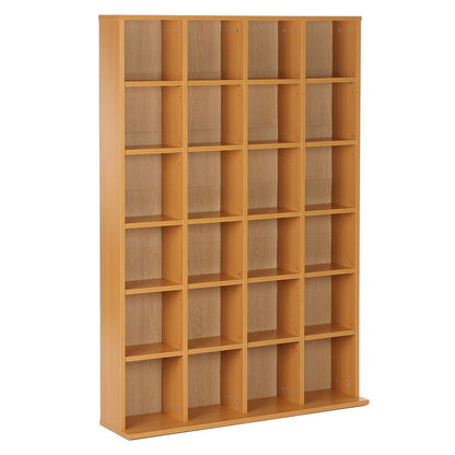 Dimo Tasu Wood Beech Adjustable CD Storage Unit